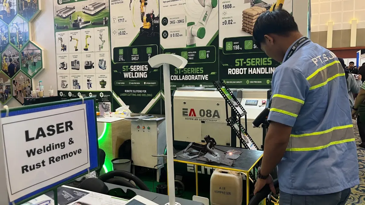 Indonesia Energy Week Surabaya 2026 menampilkan beragam teknologi dan inovasi, mulai dari komponen industri, peralatan pendukung, hingga solusi terkini untuk sektor energi dan manufaktur.