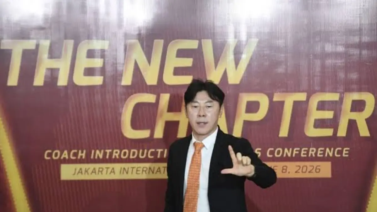 Shin Tae-yong kembali ke Indonesia dengan menangani skuad Persija Jakarta.(Antara)