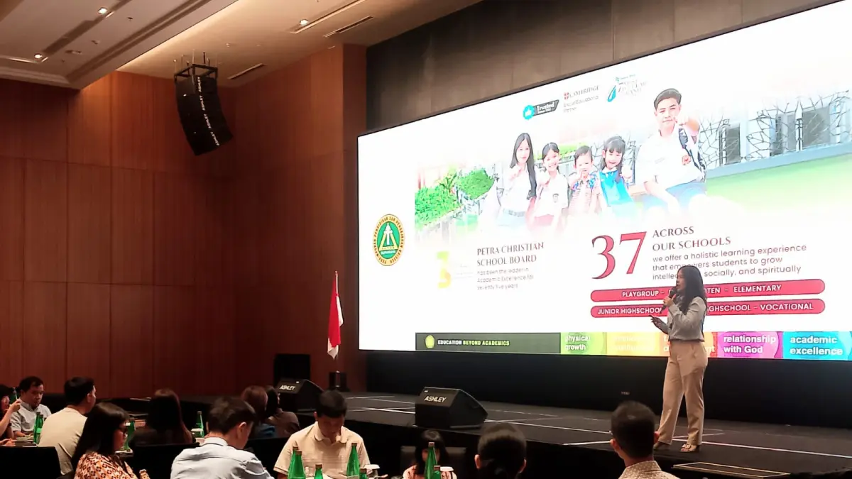 LANGKAH BARU: Pengembangan Petra Christian School di Royal Residence sebagai langkah strategis memperluas layanan pendidikan berkualitas dan memperkuat perjalanan PPPK Petra menuju satu abad pengabdian.(Indra Wijayanto)