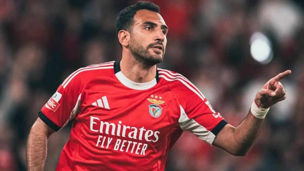 Vangelis Pavlidis jadi target Barcelona. (Benfica) 