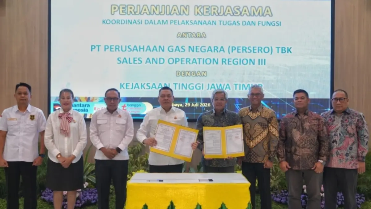 Kejati Jatim-PGN Bangun Sinergi Strategis Demi Ketahanan Energi Nasional. (Humas) 
