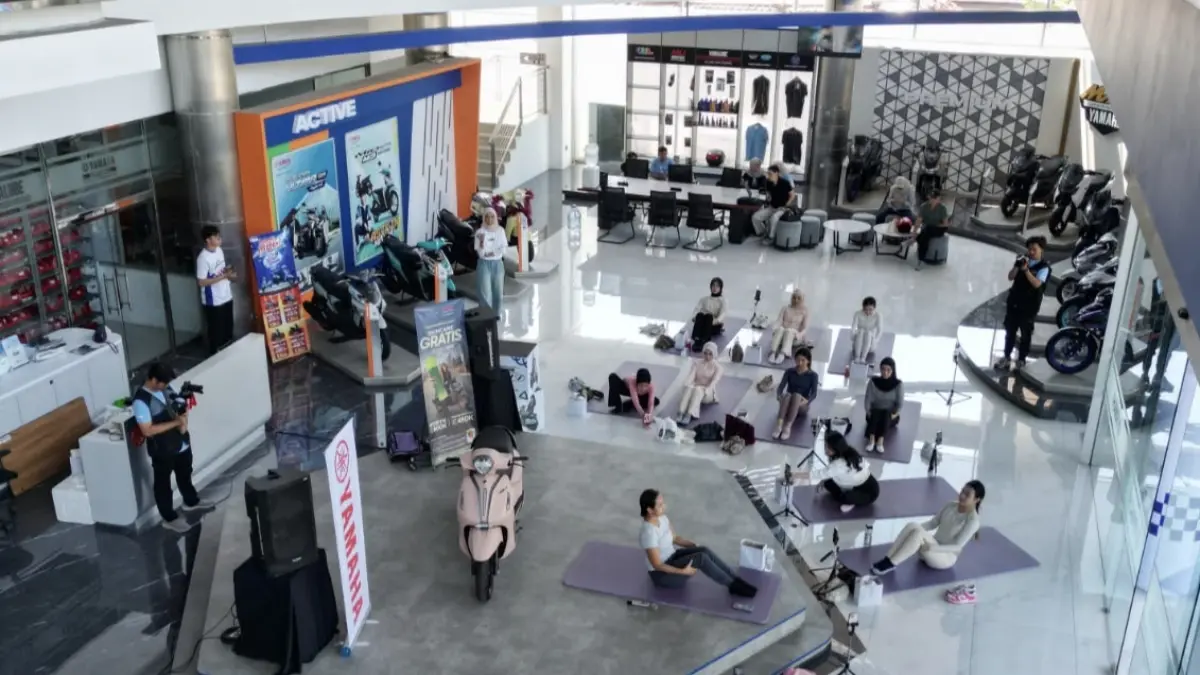 Yamaha STSJ menggelar Classy Escape Club bersama Grand Filano Hybrid di Surabaya.