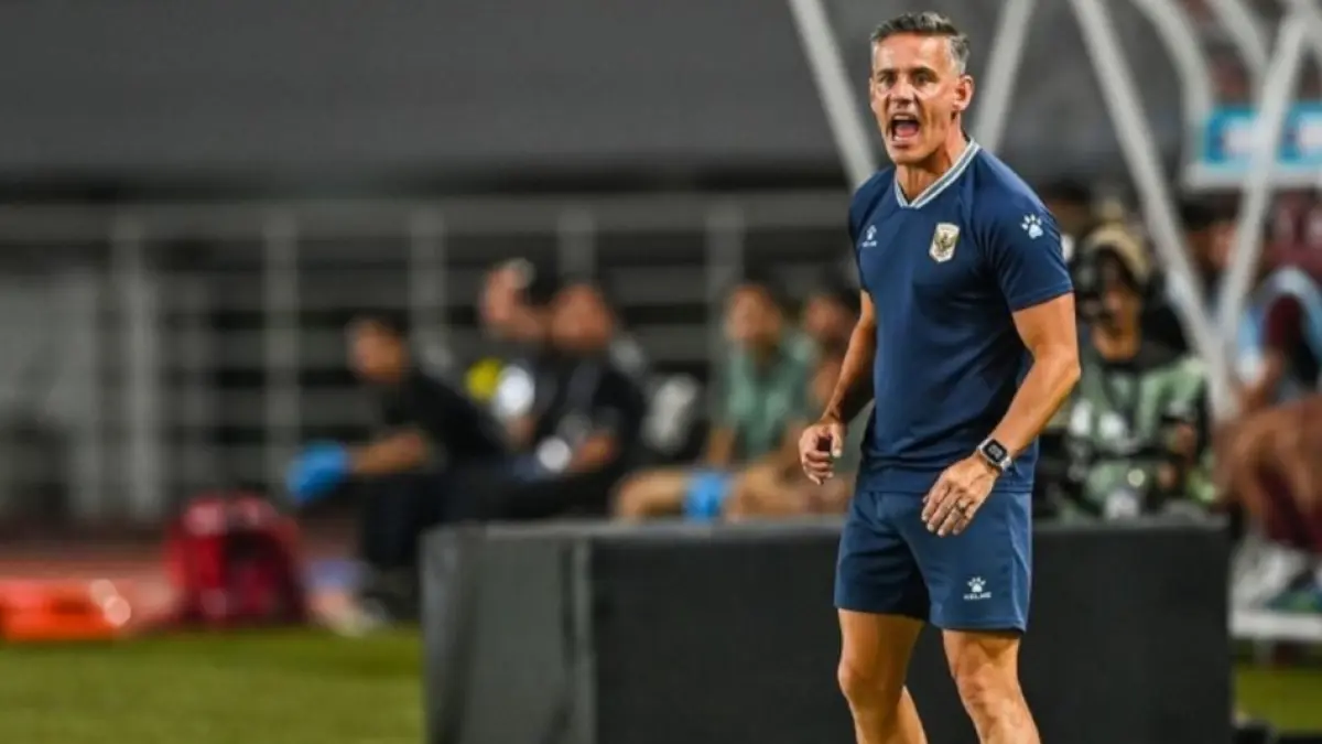 Pelatih timnas Indonesia John Herdman. (Antara) 