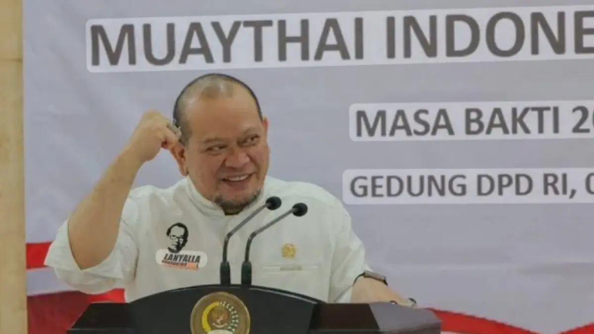 Ketua Umum PB Muaythai Indonesia, AA LaMyalla Mahmud Mattalitti. (Humas) 