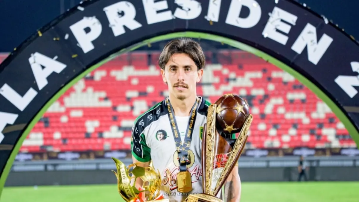 Francisco Rivera optimistis bawa Persebaya tampil maksimal di kompetisi mendatang. (Persebaya) 