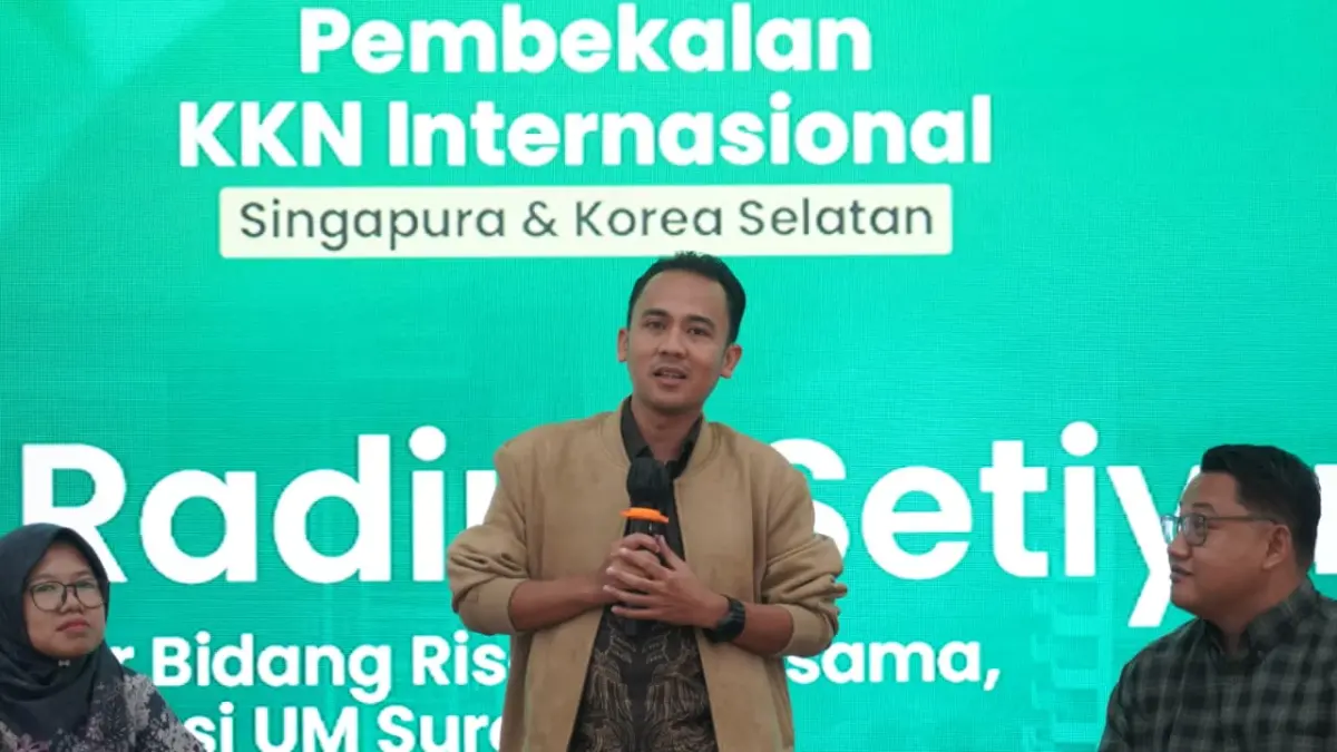 Pengamat pendidikan dan kajian budaya Umsura, Radius Setiyawan. (Andy Satria) 