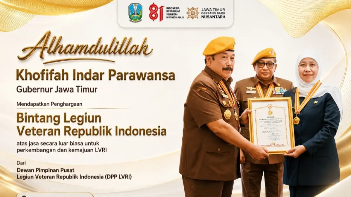 Bintang Legiun Veteran Republik Indonesia. 