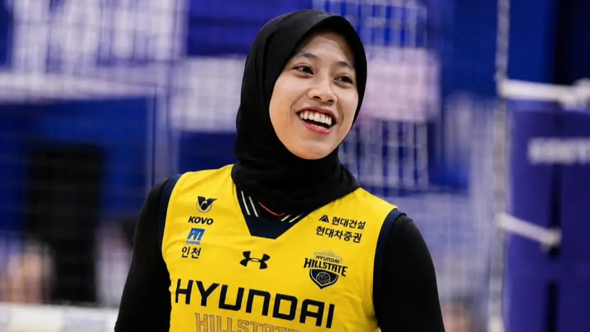 Menunggu debut Megawati Hangestri Pertiwi bersama Hyundai Hillstate. (KOVO) 