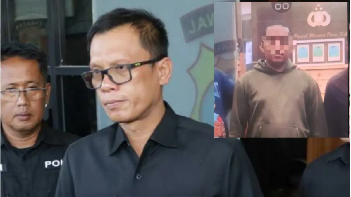 DITANGKAP: DPO kasus pembacokan di kafe Jalan Basuki Rahmat, Surabaya, akhirnya menyerahkan diri ke Polrestabes Surabaya.(IST/RADAR SURABAYA)