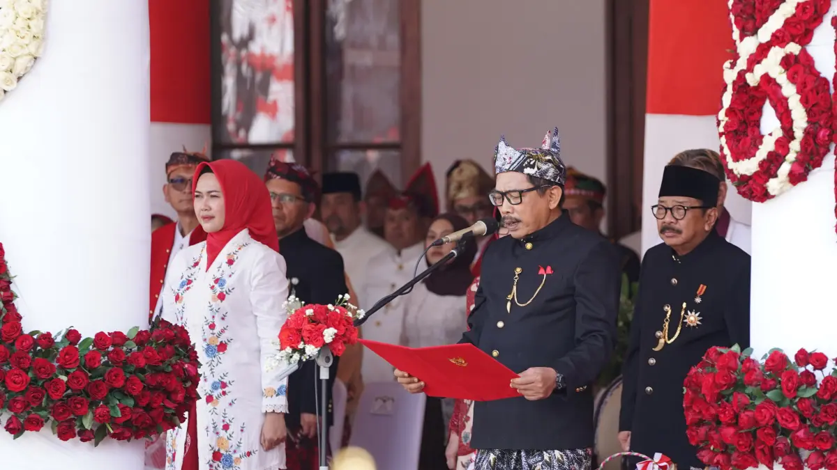 Ketua DPRD Jawa Timur Musyafak Rouf menekankan kemerdekaan yang hakiki. (IST)