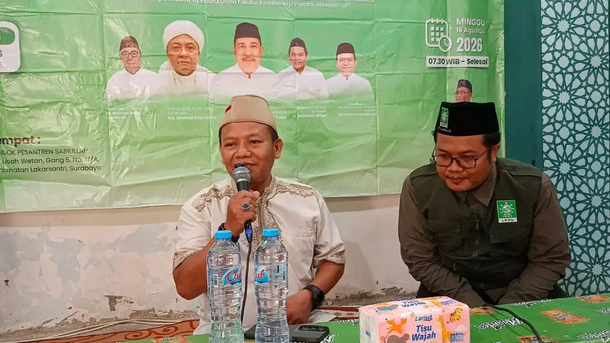 
LAYANAN GRATIS: Baksos kesehatan LKNU Surabaya menjadi bentuk kepedulian kepada masyarakat melalui layanan pemeriksaan dan pengobatan gratis.(IST/RADAR SURABAYA)