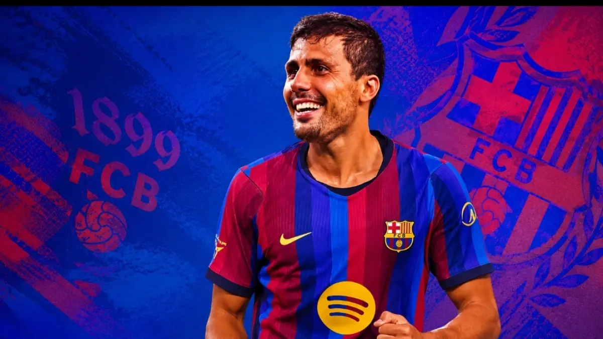 Rodri resmi gabung Barcelona. (Ilustrasi AI) 