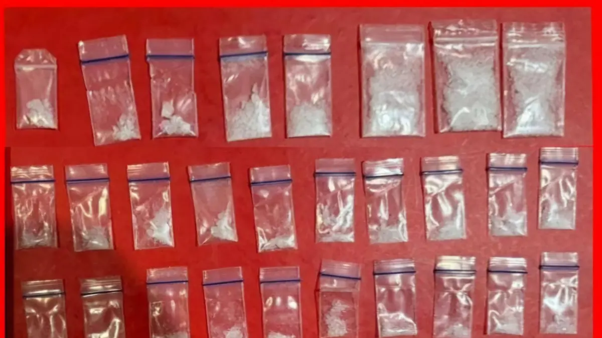 DISITA: Barang bukti sabu yang diamankan Satresnarkoba Polres Pelabuhan Tanjung Perak dari dua istri narapidana kasus narkoba di Surabaya.(IST/RADAR SURABAYA)