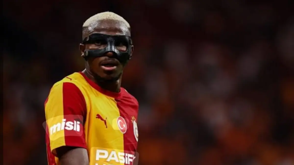 Victor Osimhen berpeluang tinggalkan Galatasaray. (BBC) 