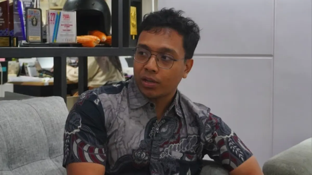 Pakar seismologi Institut Teknologi Sepuluh Nopember (ITS), Kadek Hendrawan Palgunadi, S.T., M.Sc., Ph.D., (Rahmat Sudrajat) 