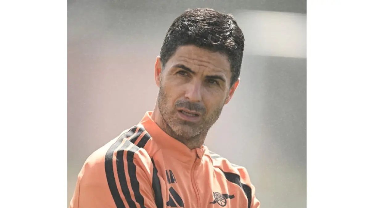 Mikel Arteta lebih bersemangat menyambut musim kompetisi 2026/2027.(Premier League) 