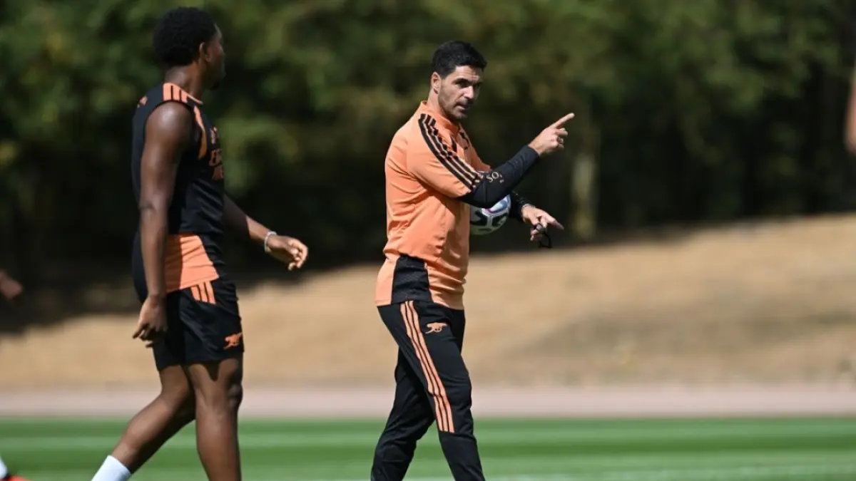 Mikel Arteta sudah siap memimpin Arsenal mempertahankan gelar juara Liga Inggris. (Premier League) 