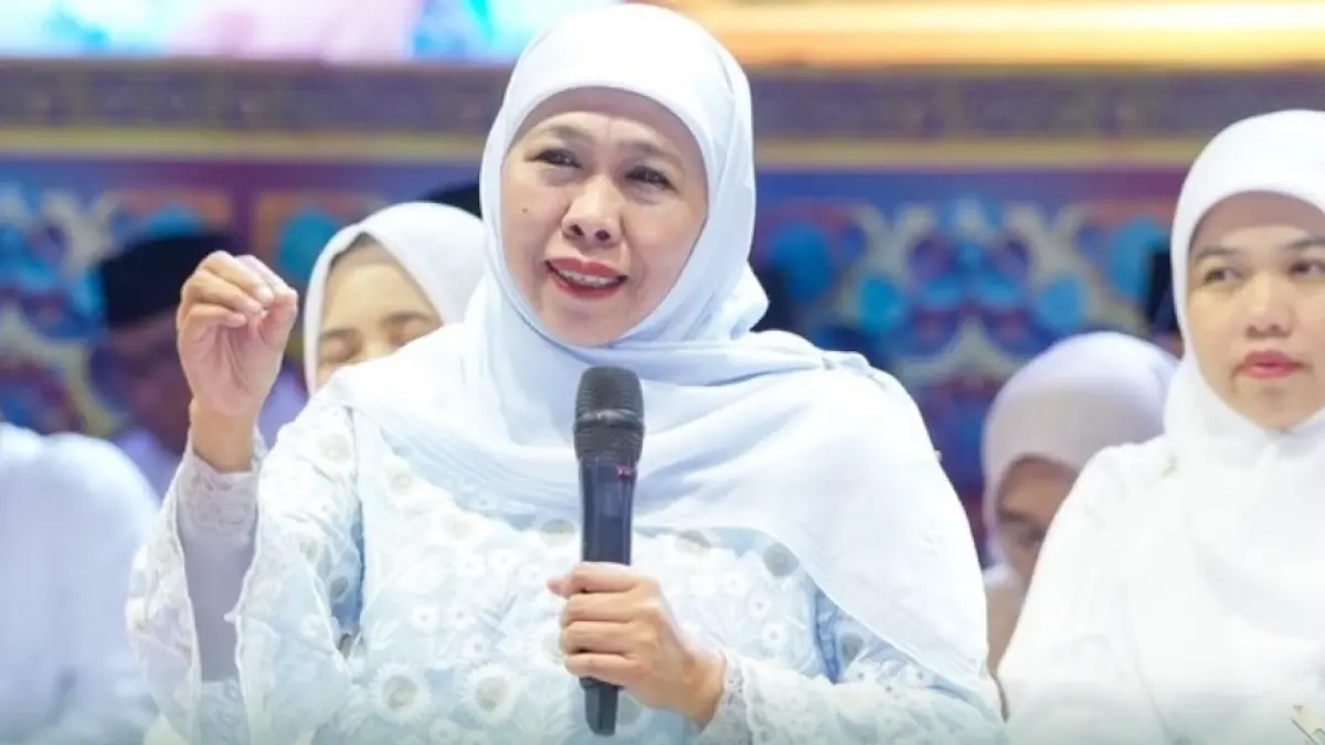 Gubernur Khofifah Indar Parawansa. (Biro Adpim) 