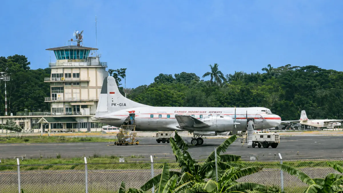 Kondisi Bandara Juanda Surabaya pada tahun 1980-an. (IST)