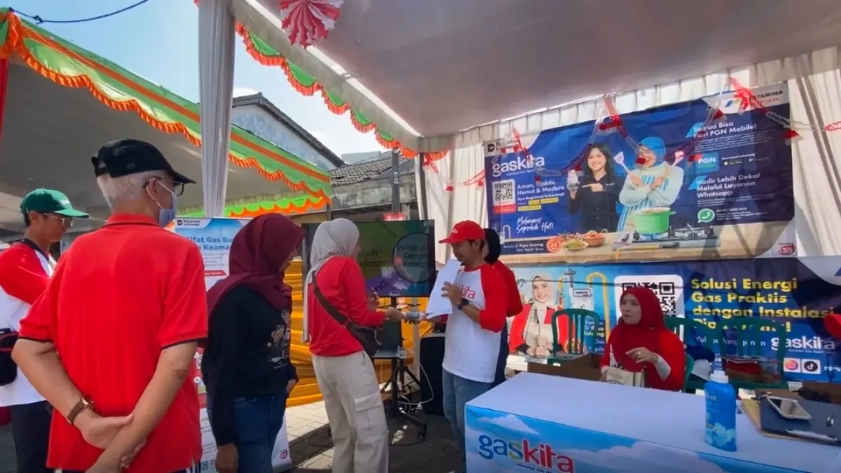 Sosialisasi digelar di RW 9 Perumahan Deltasari Indah, Minggu (30/8), bertepatan dengan peringatan HUT Ke-81 Kemerdekaan RI. (PGN) 