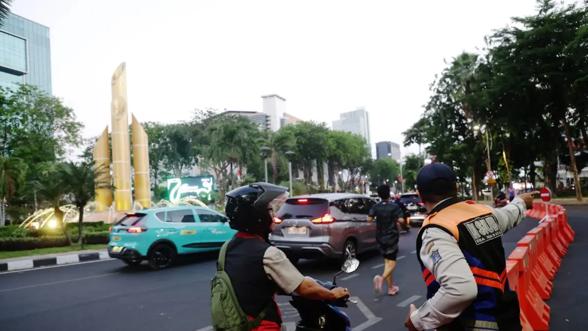 BERUBAH: Rekayasa lalu lintas di jalan Jalan Embong Sawo dan Jalan Embong Gayam. (IST)