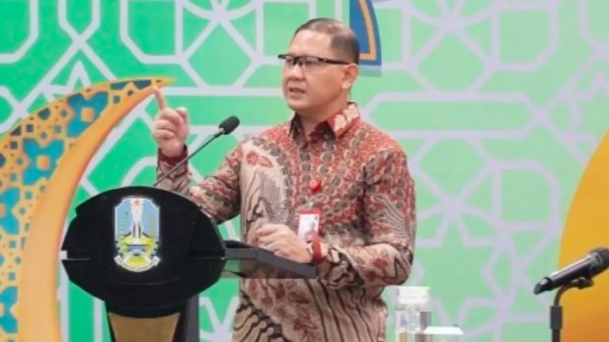 Kepala Dinas Pendidikan Jawa Timur Aries Agung Paewai. 