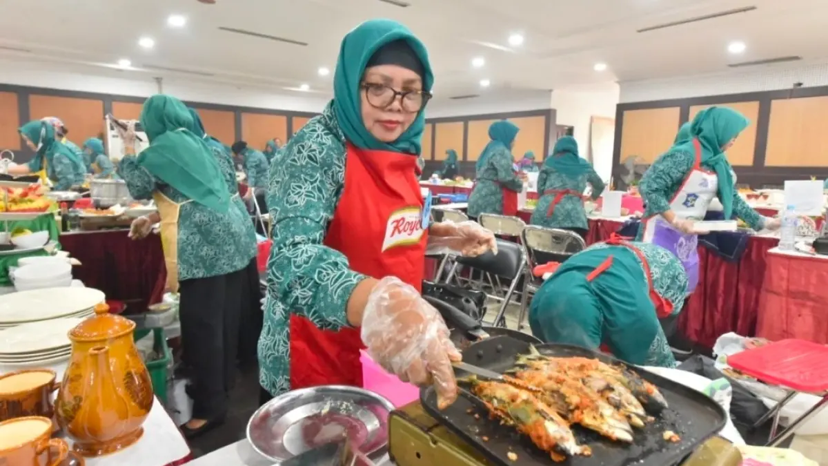 Pemerintah Kota (Pemkot) Surabaya mengajak masyarakat memperluas pilihan sumber protein dalam menu keluarga sehari-hari. (Dimas Mahendra) 
