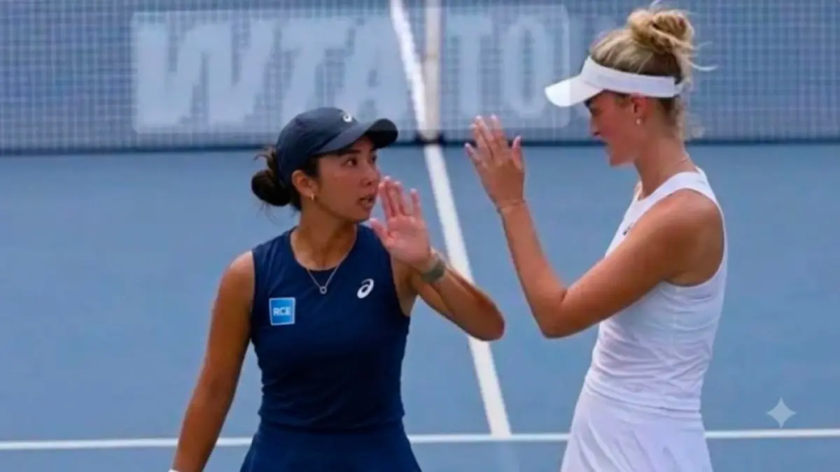 Aldila Sutjiadi/Errin Routliffe melaju ke babak kedua US Open 2026.(WTA) 