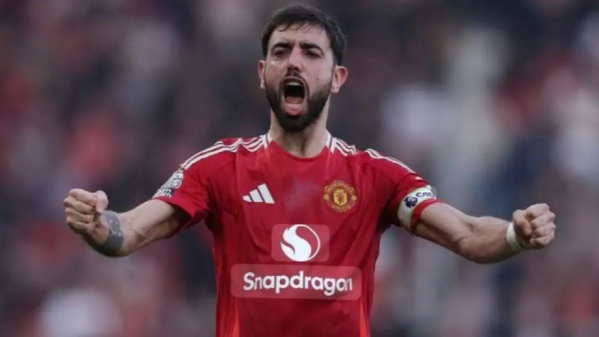 Bruno Fernandes diharapkan tampil baik lagi saat menghadapi Everton. (BBC) 