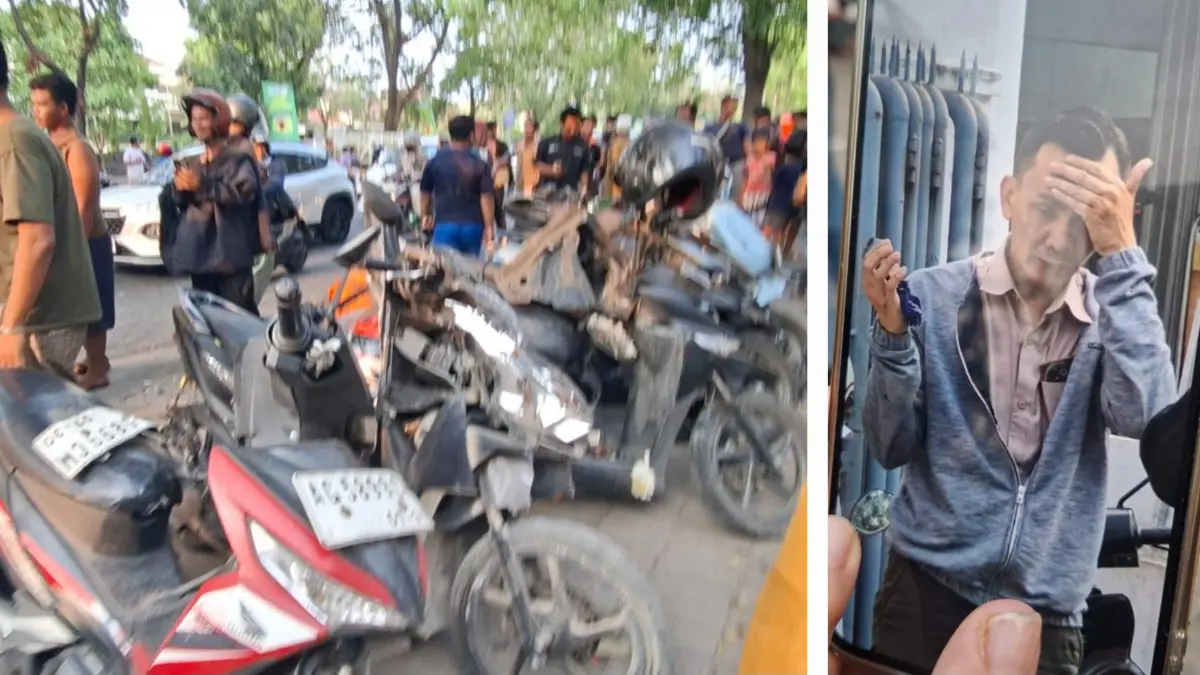 DIAMANKAN: Satlantas Polrestabes Surabaya masih mendalami keterangan sopir Alphard terkait kecelakaan di Menur Pumpungan, Surabaya. (MAHRUS/RADAR SURABAYA)