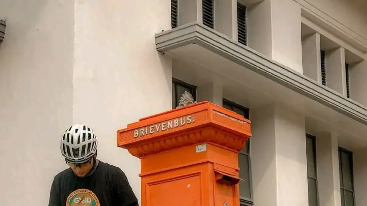 Brievenbus atau kotak surat di Kebonrojo, Surabaya. (IST)