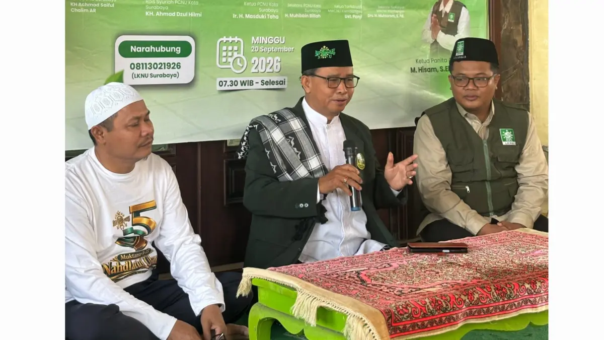 BERBAGI MANFAAT: Bakti sosial LKNU Kota Surabaya menjadi wujud kepedulian dan komitmen untuk memberikan manfaat bagi masyarakat.(IST/RADAR SURABAYA)