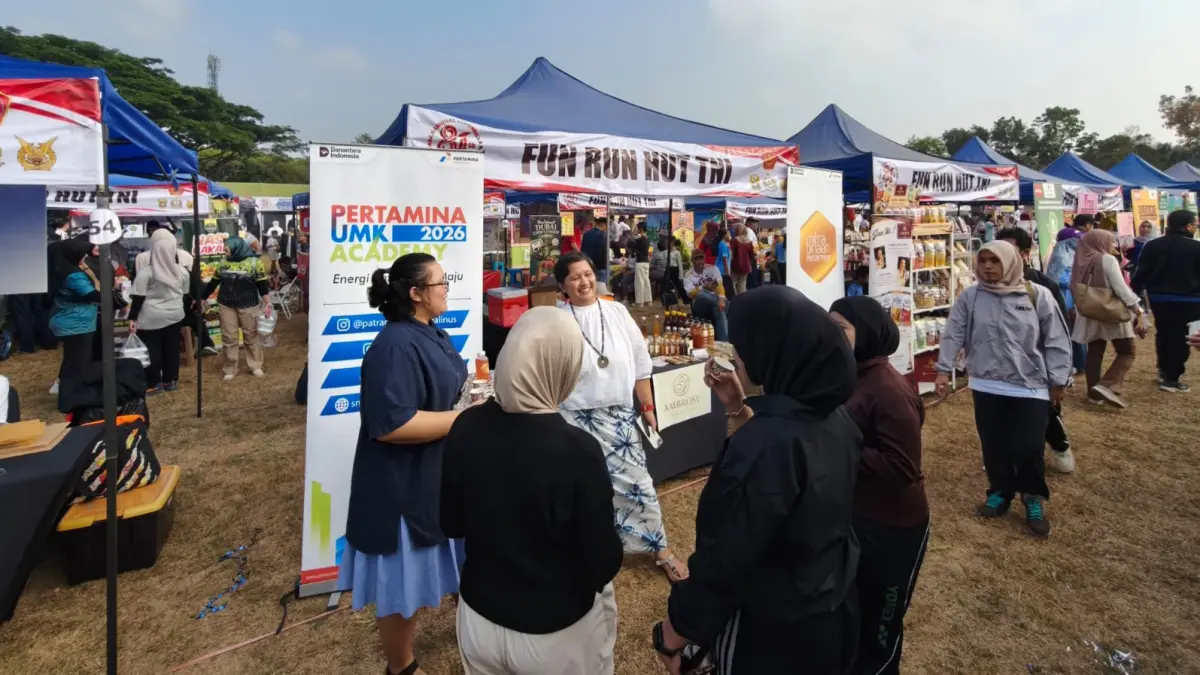 EDUKASI: Pertamina Patra Niaga gelar pelatihan perdana UMK Academy 2026.(ABDULLAH MUNIR/RADAR SURABAYA)