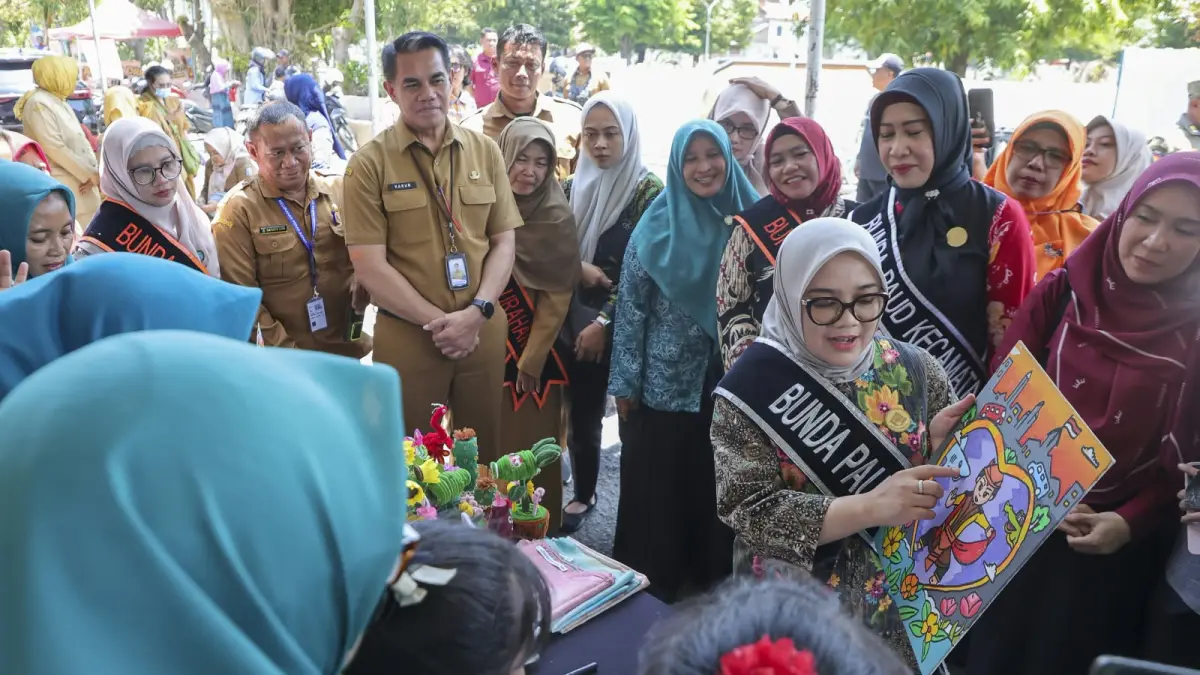 Roadshow Kelas Parenting Pusat Pembelajaran Keluarga (Puspaga) di Balai RW 3, Kelurahan Morokrembangan, Surabaya. (IST)