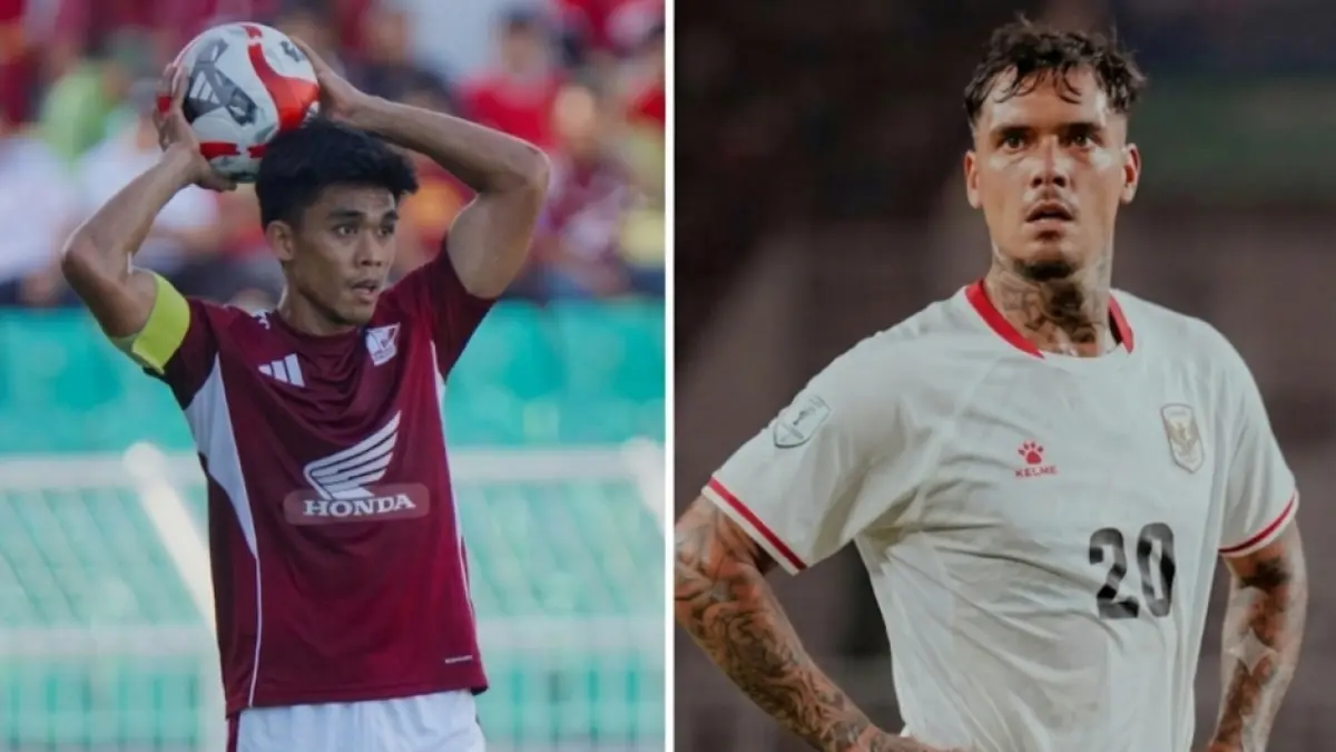 Rizky Eka Pratama dan Shayne Pattynama bergabung dengan Timnas Indonesia. (PPS/Gemini AI)