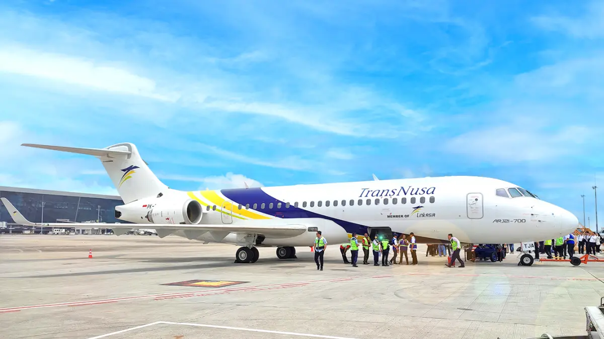PREMIUM: TransNusa memperluas koneksi dengan menghadirkan  rute baru Denpasar - Surabaya.(IST/RADAR SURABAYA)