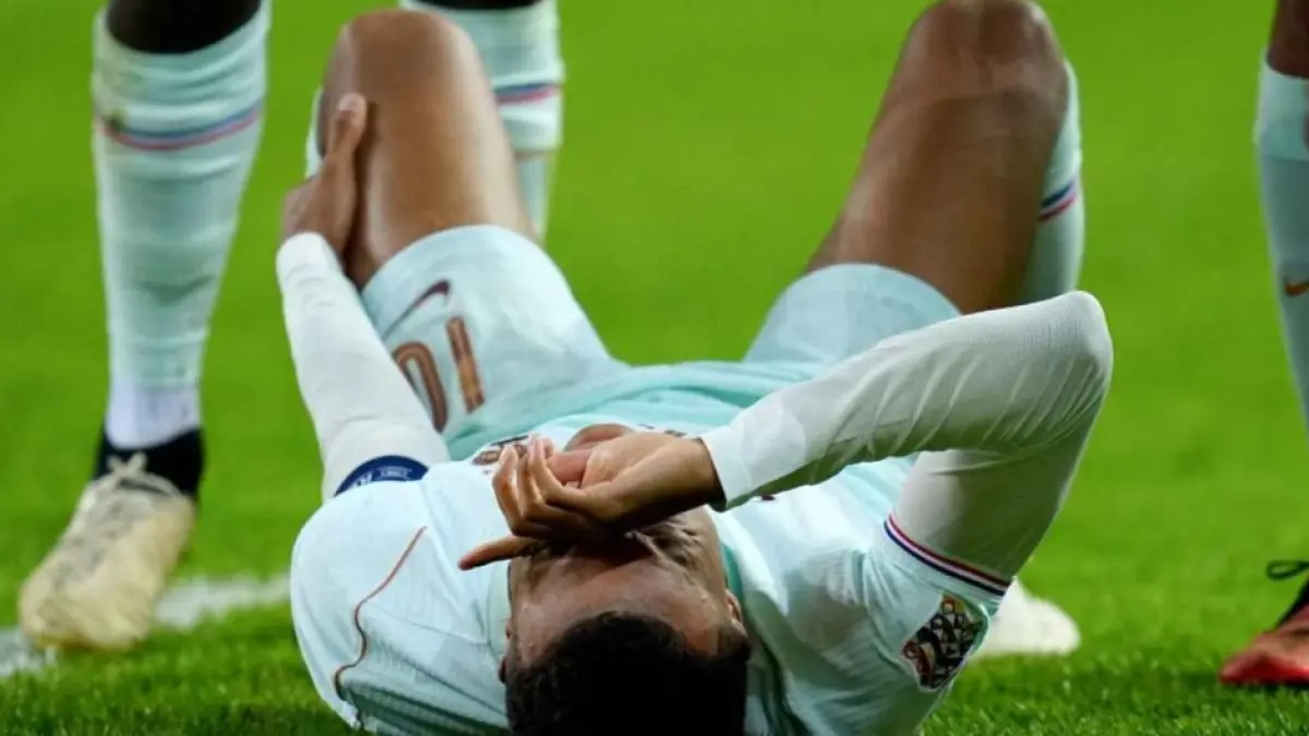 Kylian Mbappe akan kembali ke Real Madrid setelah mengalami cedera dalam kemenangan Prancis atas Turki.(ESPN/STRINGER/EPA/Shutterstock)