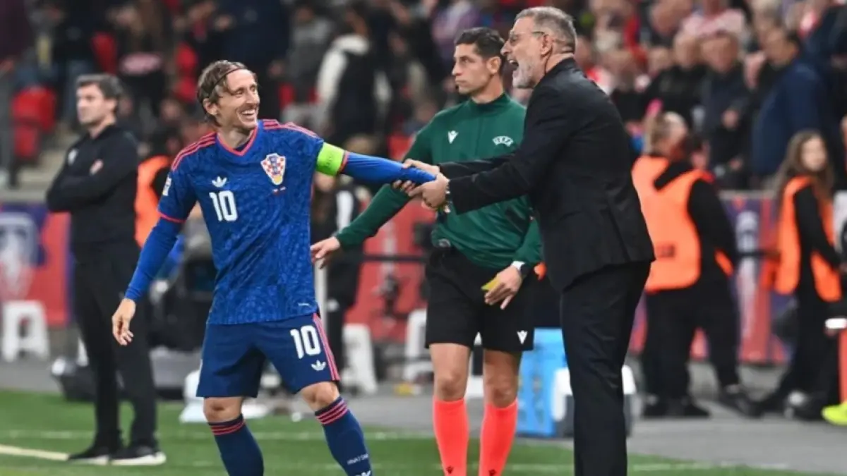Luka Modric masih jadi andalan Kroasia. (UEFA)