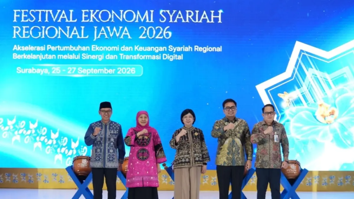 Opening Festival Ekonomi Syariah (Fesyar) Jawa 2026 di Surabaya. (Humas)