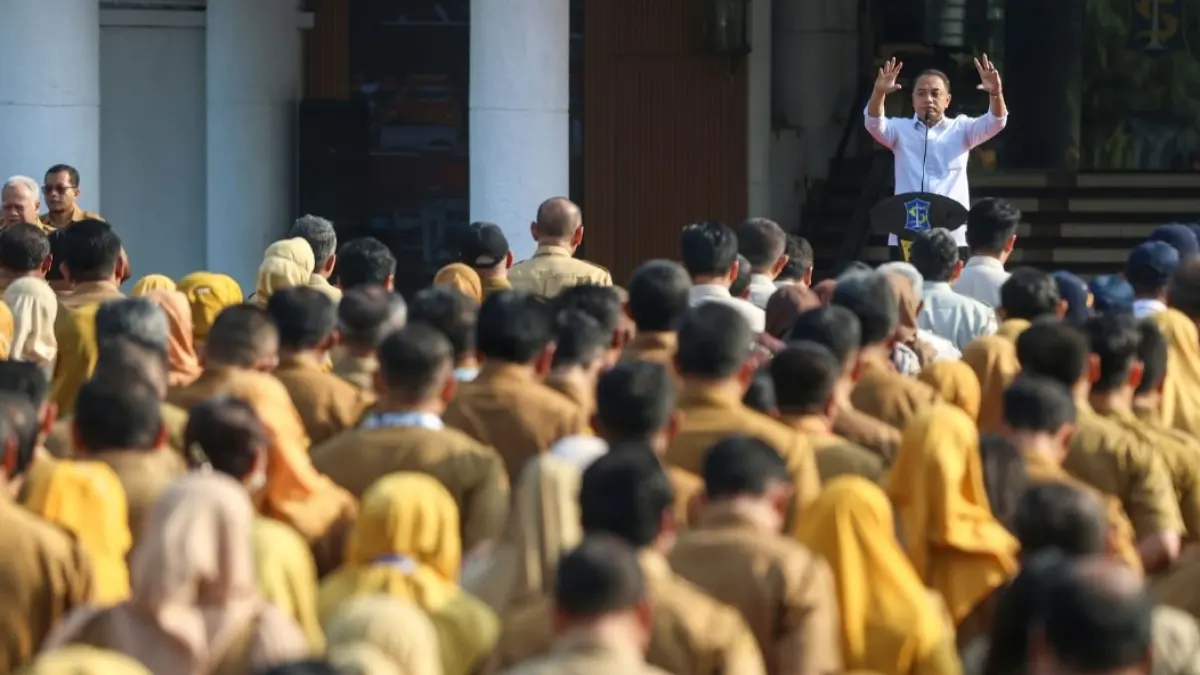 Pemkot Surabaya beri sanksi kepada ASN yang nakal.