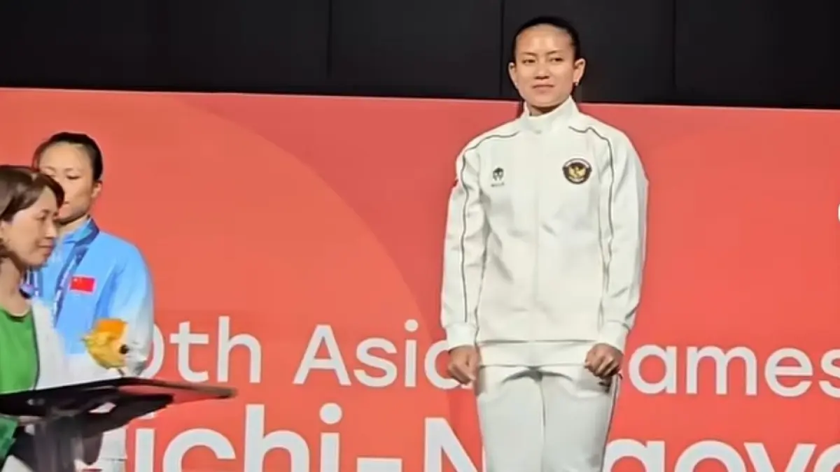 Desak Made Rita raih emas keempat untuk kontingen Indonesia. (IG TimnasIndonesia)