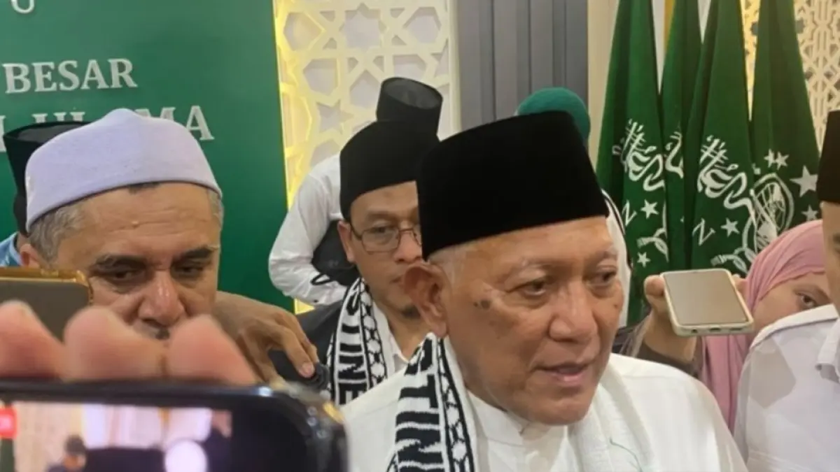 Ketua Umum PBNU Abdul Hakim Mahfudz. (ANTARA/Asep Firmansyah)