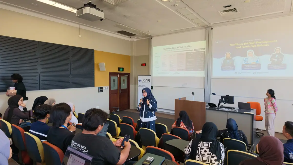 Unesa Bekali Mahasiswa Indonesia di Australia dengan Ketahanan Mental dan Personal Branding