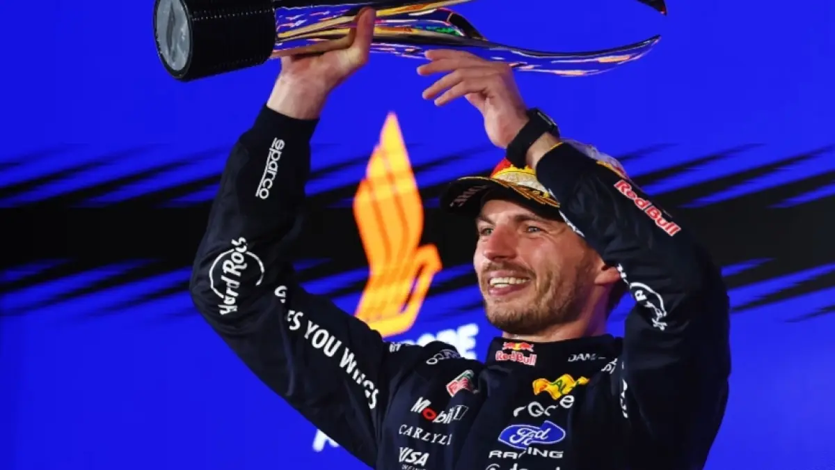 Max Verstappen tampil perkasa di Singapura. (Formula 1)