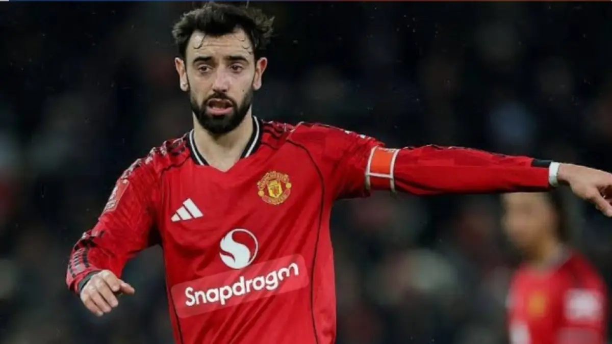 Bruno Fernandez mempunyai tugas berat bersama Manchester United. (BBC)