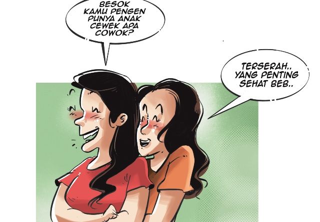 Lesbi, Kekasih Gelap Diaku Sahabat