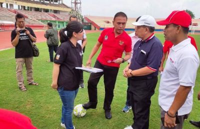 PSSI Melakukan Peninjauan Kesiapan Gor Delta dan Jenggolo