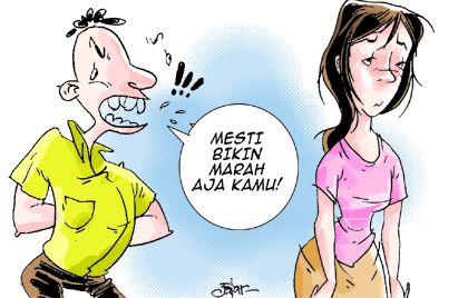 Ramah ke Tetangga, Membabi Buta di Depan Istri