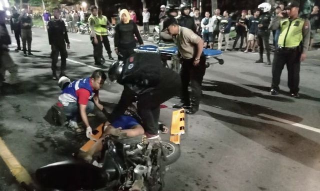 Diduga Tabrak Lari, Pengendara MD