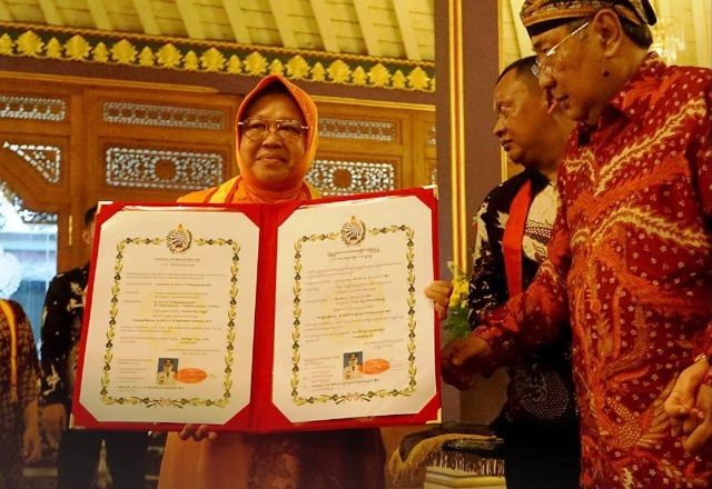 Jadi Famili Raja Surakarta, Risma Kini Bergelar Kanjeng Mas Ayu
